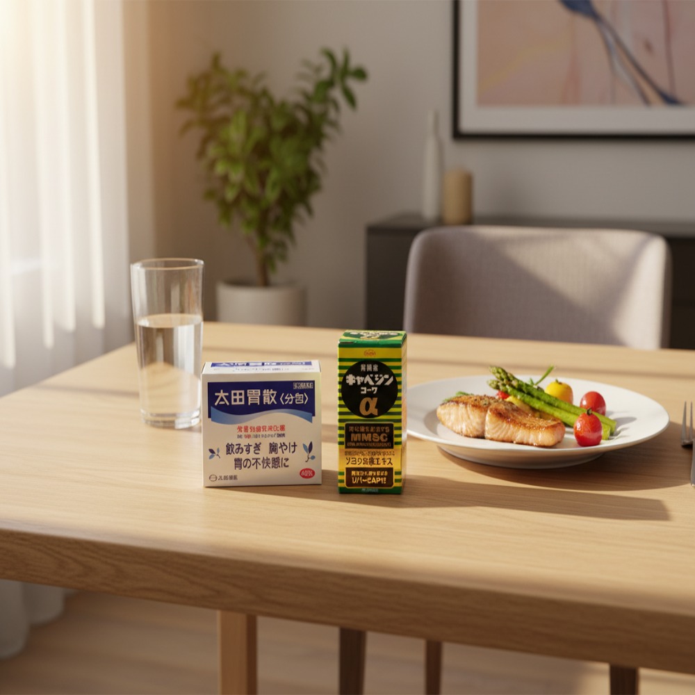 오타이산 카베진 비교