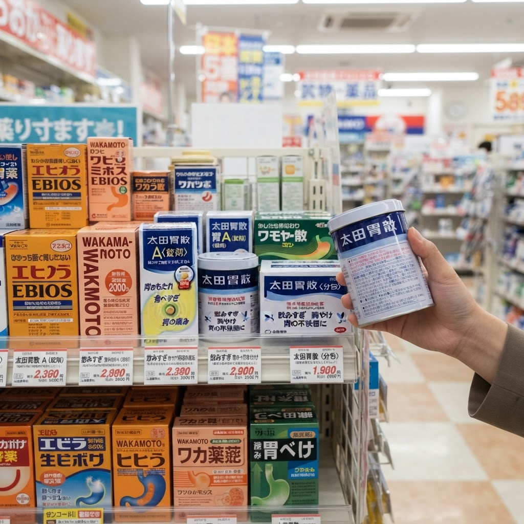 오타이산 구매 전 알아두면 좋은 일본 약국 쇼핑 정보